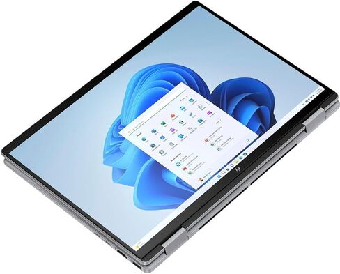 HP Envy x360 14-fc0033dx Home & Business 2-in-1 Laptop (Intel Ultra 7-155U 12-Core, 32GB LPDDR5 6400MHz RAM, 1TB PCIe SSD, Intel Graphics, 14.0" 60 Hz Touch Win 10 Pro) with USB-C Dock in Saudi Arabia