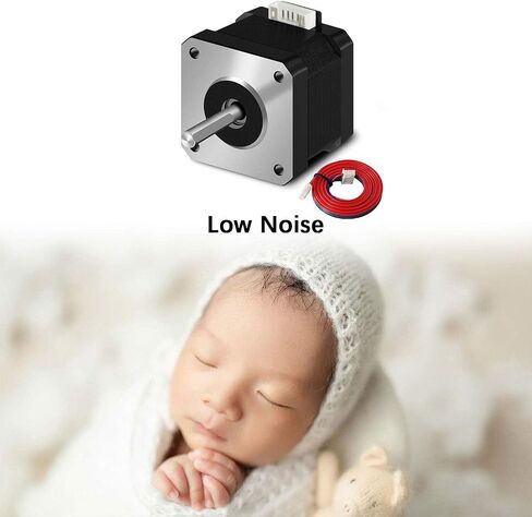 Nema 23 Stepper Motor 425oz-in 56mm 2.8N.m 1.8deg Dual Shaft 57x57x56mm High Torque 57 Stepping Motor 3.0A 4 Lead Wire 23HS2430B for CNC Router Milling Engraving Machine… in Saudi Arabia