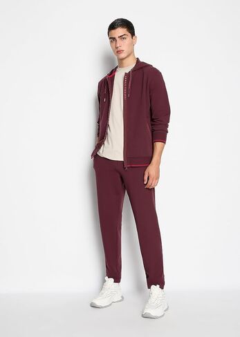 تي شيرت A|X ARMANI EXCHANGE للرجال بأكمام قصيرة وشعار Micro Milano/Ny in Kuwait