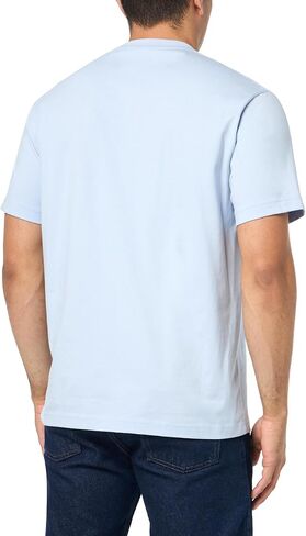Lacoste Men's Short Sleeve Classic Fit Tee Shirt W/Large Wording in Saudi Arabia