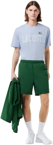 Lacoste Men's Short Sleeve Classic Fit Tee Shirt W/Large Wording in Saudi Arabia