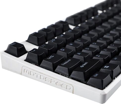 Black White Cherry Profile PBT Double Shot 104 108 ANSI ISO Top Print Shine Through Translucent Backlit keycap Suitable for MX Mechanical Keyboard (Only Keycap) (Black) in Saudi Arabia