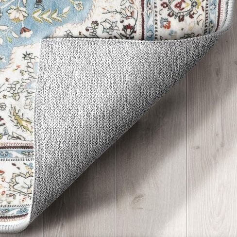 Ciicool Washable Vintage Area Rug, 2x3ft Small Boho Rug, Ultra Soft Rugs for Entryway, Non-Slip Entry Rugs Oriental Low-Pile Indoor Mat Floor Carpet for Entrance Bedroom Kitchen Bathroom Foyer Decor in Saudi Arabia