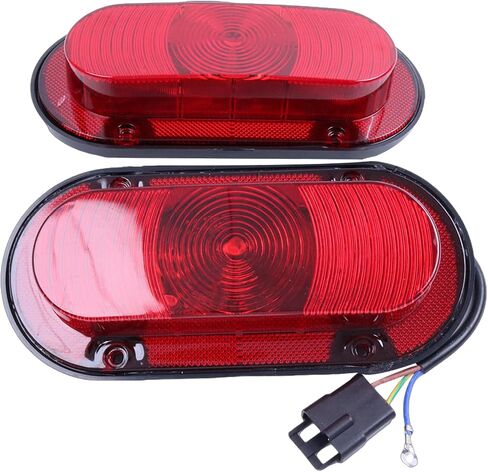 2 قطعة LED ضوء خلفي AR78825 AR45099 RE39223 متوافق مع جون ديري 4455 4450 4250 4440 4430 3020 5020 6030 2350 2550 2950 بديل لجرار أجكو الأبيض 72160473 30-3153347 in Saudi Arabia