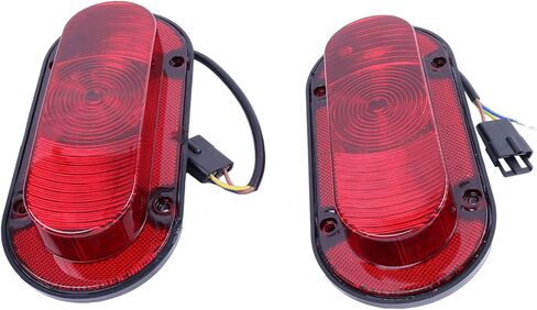 2 قطعة LED ضوء خلفي AR78825 AR45099 RE39223 متوافق مع جون ديري 4455 4450 4250 4440 4430 3020 5020 6030 2350 2550 2950 بديل لجرار أجكو الأبيض 72160473 30-3153347 in Saudi Arabia