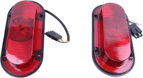 2 قطعة LED ضوء خلفي AR78825 AR45099 RE39223 متوافق مع جون ديري 4455 4450 4250 4440 4430 3020 5020 6030 2350 2550 2950 بديل لجرار أجكو الأبيض 72160473 30-3153347 in Saudi Arabia