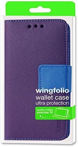 Reiko Premium Wallet Case with Stand, Flip Cover and 2 Card Holder for ZTE Prelude 2 - Retail Packaging - White in Saudi Arabia