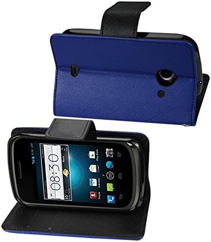 Reiko Premium Wallet Case with Stand, Flip Cover and 2 Card Holder for ZTE Prelude 2 - Retail Packaging - White in Saudi Arabia