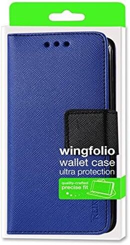 Reiko Premium Wallet Case with Stand, Flip Cover and 2 Card Holder for ZTE Prelude 2 - Retail Packaging - White in Saudi Arabia