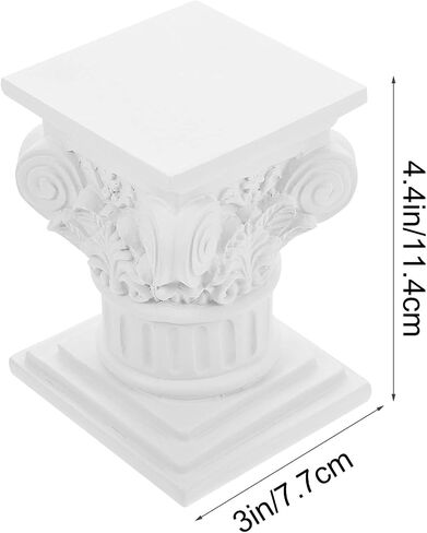 TOYANDONA Roman Pillar Greek Column Statue Greek Column Resin Sculpture Figurine Wedding Column Decor Wedding Table Decorations in Saudi Arabia