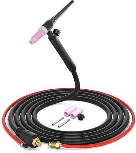 YESWELDER TIG شعلة لحام WP-17V 13ft 150Amp تبريد الهواء رفع TIG الشعلة لYESWELDER MIG-205DS/MIG-250PRO النسخة السوداء MIG لحام/ARC-205DS عصا لحام in Kuwait