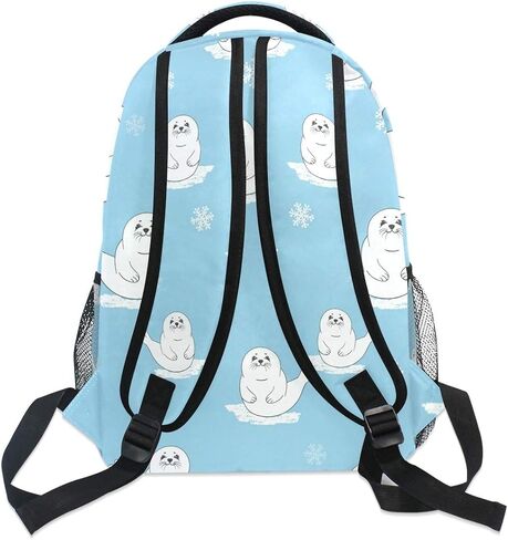 حقائب ظهر مدرسية من بيبي سيل، حقيبة كتب باللون الأزرق الكرتوني للفتيات والأطفال في المرحلة الابتدائية مقاس واحد in Kuwait
