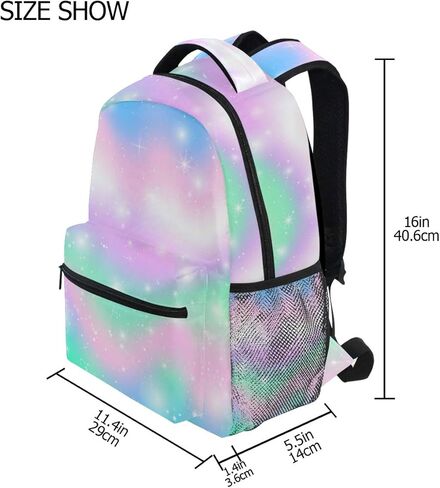 حقائب ظهر مدرسية من بيبي سيل، حقيبة كتب باللون الأزرق الكرتوني للفتيات والأطفال في المرحلة الابتدائية مقاس واحد in Kuwait