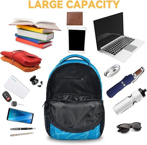 Otter Backpack for Girls & Boys, 16 Inch Beige Backpacks for School, Cute Lightweight Bookbag for Kids in Saudi Arabia