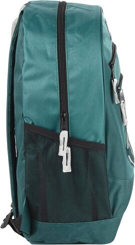 حقيبة ظهر متعددة الألوان مقاس 18 بوصة مع حبل بنجي أمامي للأطفال للمدرسة والنوادي والتخييم والسفر (وردي فاتح) in Kuwait