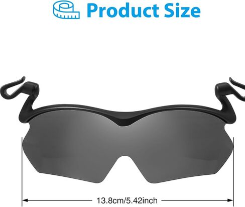 DEECOZY Outdoor Polarized Sunglasses, Clip Cap Sports Sunglasses,UV400 Sunglasses for Mens Womens Fishing Cycling Hiking in Saudi Arabia
