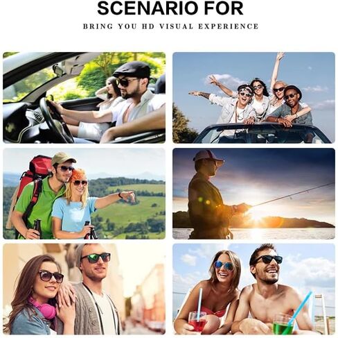 Retro Square Sunglasses for Women Men Vintage Polarized Metal Frame Sun Glasses Trendy Shades in Saudi Arabia