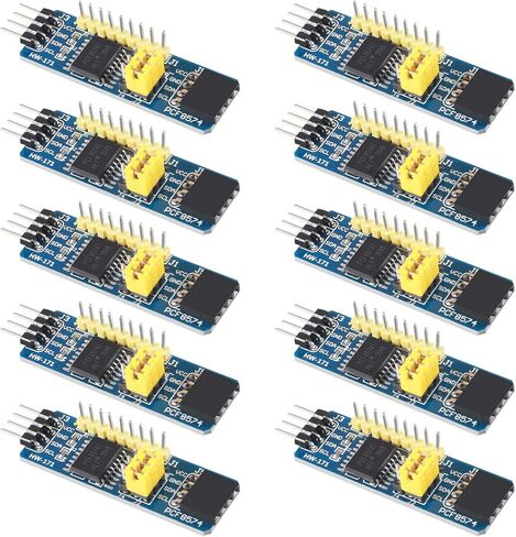 AITRIP 10 قطعة PCF8574 IO لوح تمديد I/O المتوسع I2C-Bus وحدة تطوير التقييم لاردوينو وراسبيري بي in Kuwait
