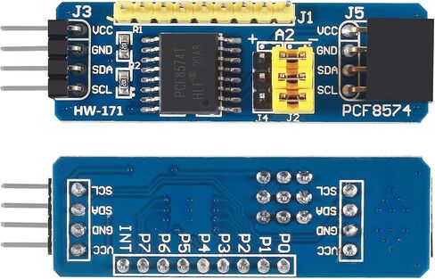 AITRIP 10 قطعة PCF8574 IO لوح تمديد I/O المتوسع I2C-Bus وحدة تطوير التقييم لاردوينو وراسبيري بي in Kuwait