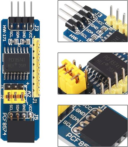 AITRIP 10 قطعة PCF8574 IO لوح تمديد I/O المتوسع I2C-Bus وحدة تطوير التقييم لاردوينو وراسبيري بي in Kuwait