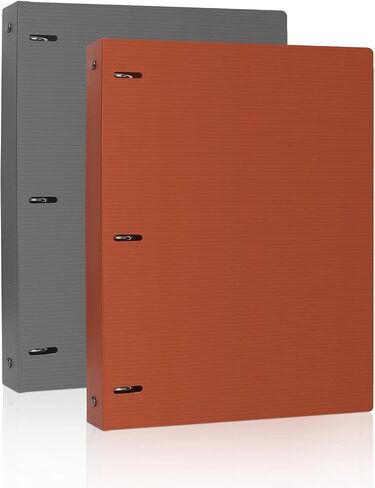 Toplive 3 Ring Binder 1 Inch, [4 Pack] Three Ring Binder Folder Presentation View Binders Hold up to 220 Sheets A4 Size/Letter Size Paper for School Office Supplies,Black/Grey/Blue/Green in Saudi Arabia