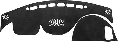 Car Dashboard Cover Compatible for Infiniti FX35 2009-2013, Protective Flannels Black Center Console Interior Trim Dash Cover Mat in Saudi Arabia