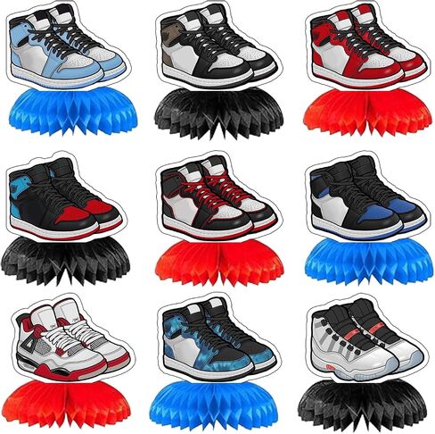30 PCs Sneaker Birthday Party Decorations Sneaker Ball Themed Party Supplies in Saudi Arabia
