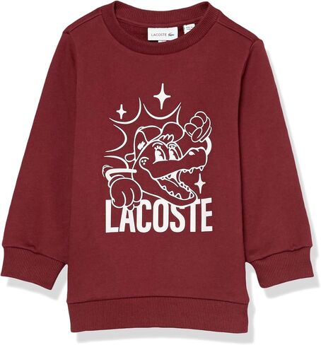 Lacoste Kids' Animated Croc Crewneck Sweatshirt in Saudi Arabia