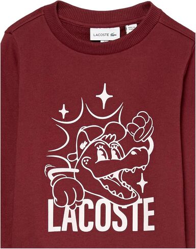 Lacoste Kids' Animated Croc Crewneck Sweatshirt in Saudi Arabia