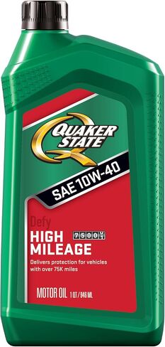 Quaker State High Mileage 5W-20 Synthetic Blend Motor Oil (1-Quart, Case of 6) in Saudi Arabia