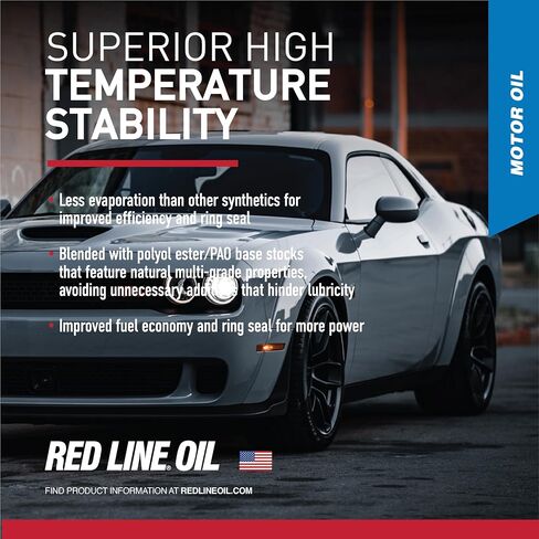 Red Line 11504 SAE 15W50 Fully Synthetic Motor Oil - 1 Quart in Saudi Arabia