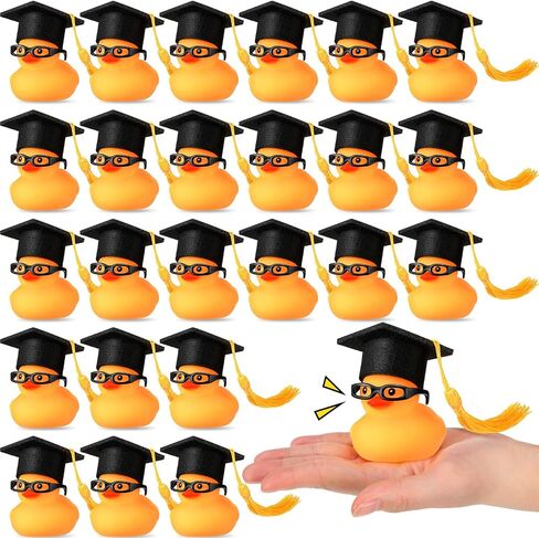 Leitee 24 Sets Video Game Party Favors Mini Rubber Ducks | Video game party toy, goodie bag fillers, party favors gifts, swimming bathtub,Birthday，decorations in Saudi Arabia