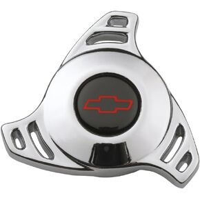 Proform 141-323 Chrome Air Cleaner Wing Nut with Large Hi-Tech Red Bowtie Logo for 1/4-20" Thread