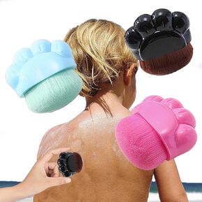 3 Pack Sunscreen Applicator for Kids, Sunblock Brush Set with Protective Caps, Sun Lotion Applicator Sun Cream Brush