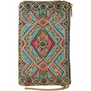 Mary Frances Native Girl Crossbody Phone Bag, Multi