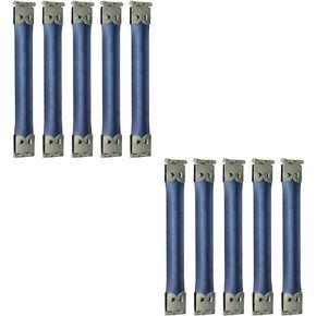 Risbay Flex Frame Kiss Clasp,10Pcs Antique Bronze Flex Purse Frames Hinges for DIY Cloth Bag Coin Purse Handbag(200mm Length)