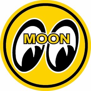 Moon Equipped Rat Fink Rat Rod Old School Hot Rod Muscle Car Performance Sticker