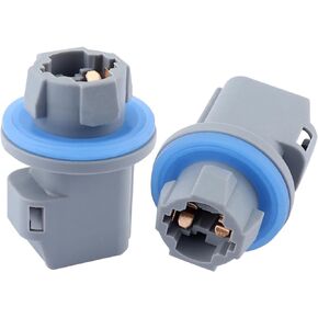 2PCS License Plate Light Socket Compatible with Ford F-150 Explorer Expedition,Premium Turn Signal Socket Tail Light Socket Car Accessories OEM#F81Z13411AA,AL8Z13411B