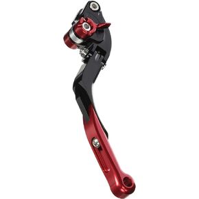 Puig Foldable EXTENDABLE Brake Lever 3.0. Black/Select.RED/Extend.RED