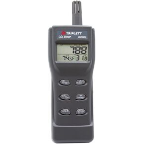 Triplett GSM400 Portable Indoor Air Quality Monitor - Carbon Dioxide (CO2), Humidity, Temperature, Wet Bulb, Dew Point