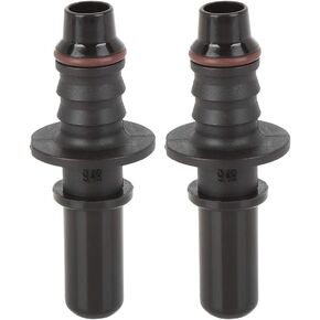 X AUTOHAUX 2pcs 9.49mm ID8 Car Fuel Line Hose Pipe Quick Release Male Connect Connector