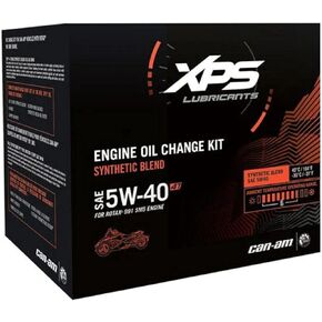 Can-Am New OEM, 4T 5W-40 Synthetic Blend Oil Change Kit, Rotax 991 (SM5) 9779247