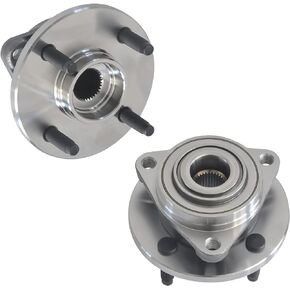IRONTEK 513205 Front Left & Right Wheel Hub & Bearing Assembly (4Lug Non/ABS) fits 05-10 Chevy Cobalt, 03-07 Saturn Ion, 07-09 Pontiac G5, 05-06 Pontiac Pursuit 1PCS