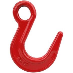 2 Ton Lifting Hook Large Opening Alloy Steel Crane Hoist Hook Safety Hook for Chains Crane Hoist Rigging Hook for Factory Lifting Ship Construction Engineering