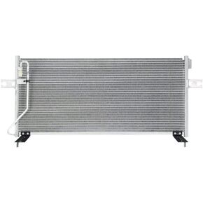 Condenser | Compatible with Nissan Frontier 2001-2002 Xterra 2000-2002 2.4L L4 3.3L V6 | Compatible with NI3030106 921107Z800 921107B401