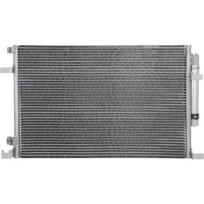 SCITOO 4688 Air Conditioning A/C Condenser Compatible for 2015-2020 for Ford for Mustang 3.7L 5.0L 5.2L