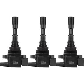 ECCPP Pack of 3 Ignition Coils Compatible with 2003 2004 2005 2006 Coil Pack for Kia Sorento 3.5L V6 Replacement for UF431 C1445 5C1435