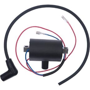 HEPENG EPIGC102 Armature-Magneto fit for EZGO Golf Cart Ignition Coils 23782-G1(1981-94) with Wire & Boot