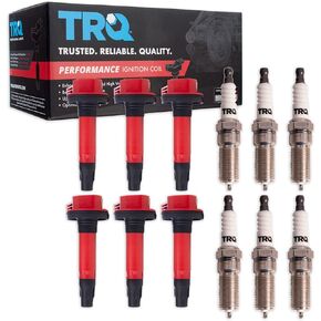 TRQ Performance Ignition Coils & Spark Plugs Fits 2011-2019 Ford 12-19 Lincoln