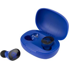 eKids Sonic The Hedgehog Wireless Earbuds with Microphone, Bluetooth Earbuds with Charging Case for Ear Buds, Designed for School, Home, or Travel